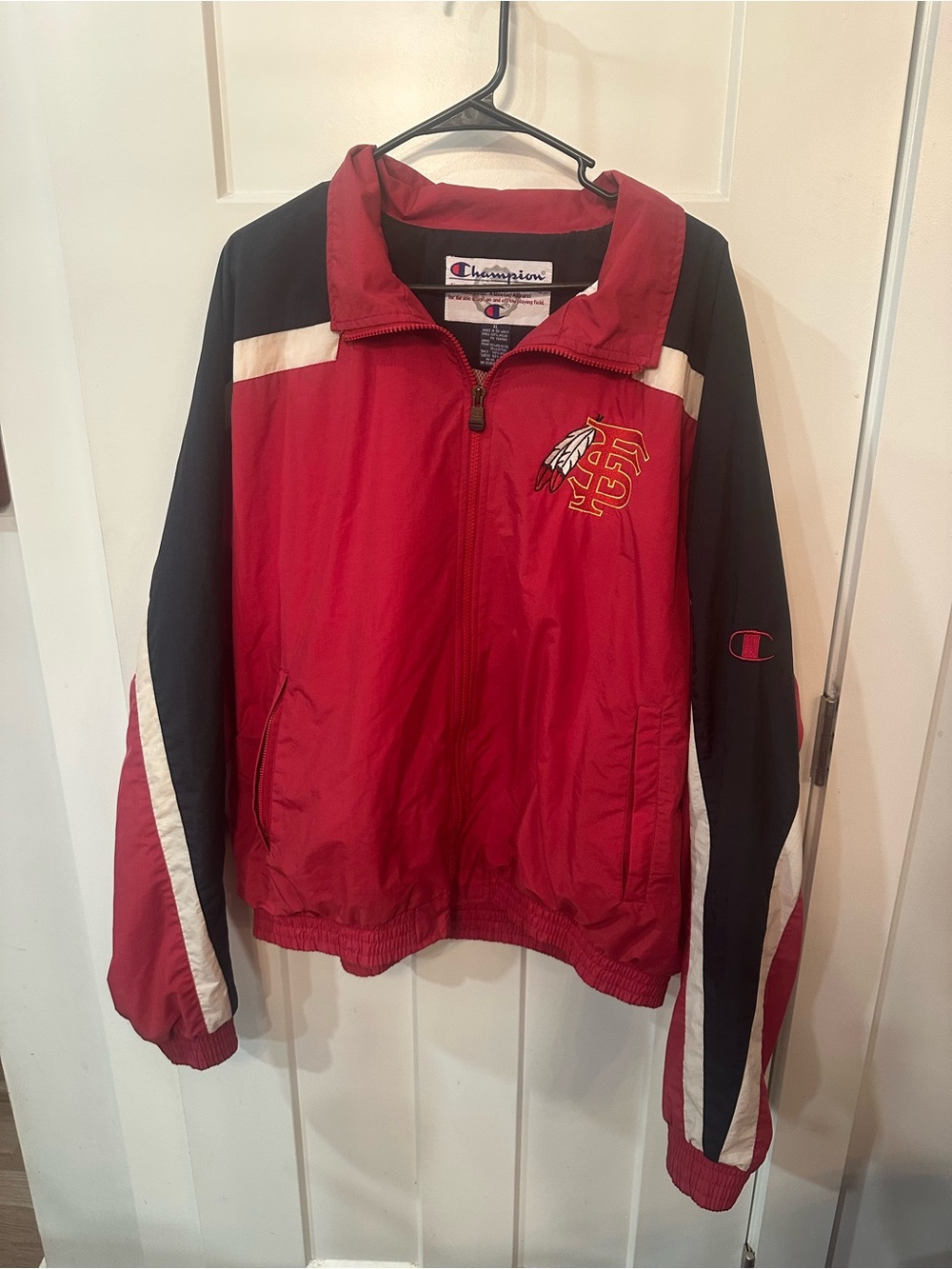 vintage 1990s Florida State University (FSU) Champion windbreaker Size XL